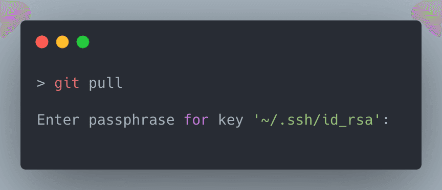 macOS keeps asking for my ssh password every time I use git